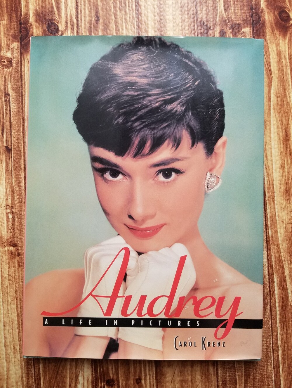 Audrey: A Life in Pictures Hardcover Coffee Table Book Hepburn Large Carol Krenz